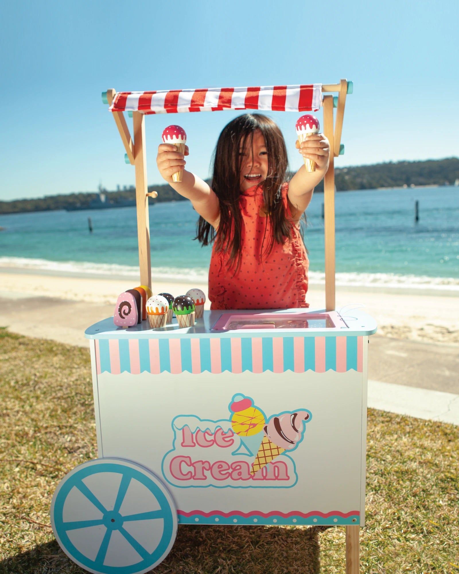enchanted wooden toys                   Bello Ice Cream Cart