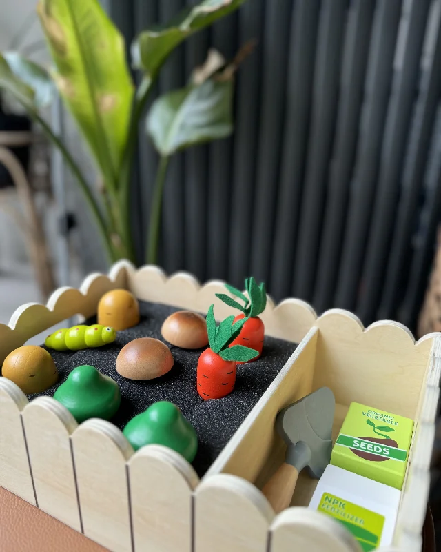 vibrant and colorful wooden toys for toddlers                   Bello My Garden