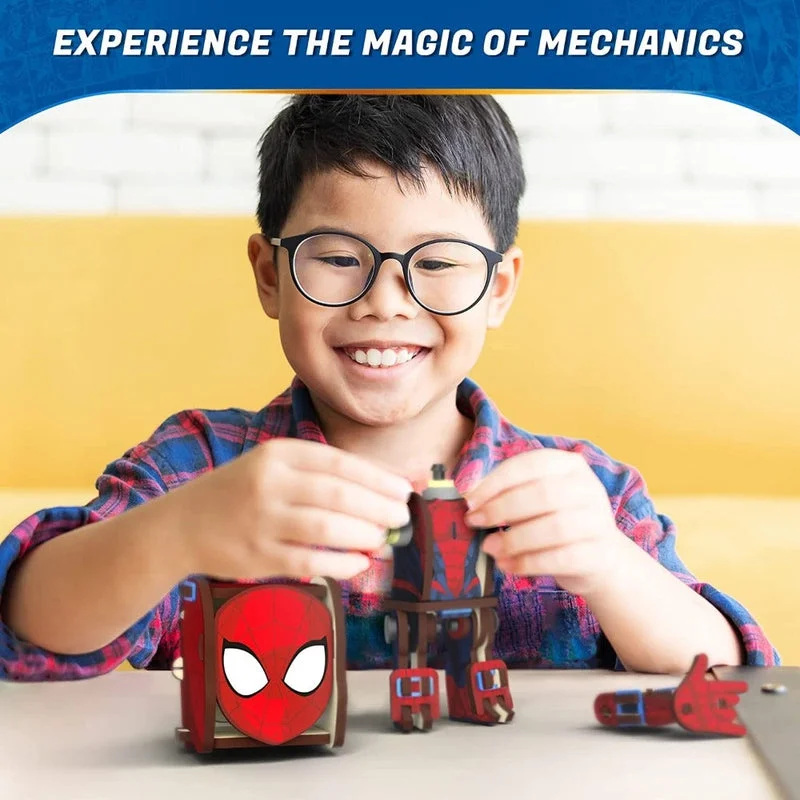 playful wooden toys                  Buildables Spider-Man Marvel (45+ pieces)