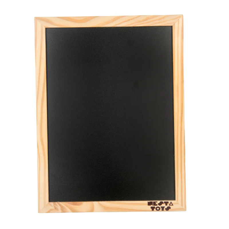 intricately designed wooden toys                 Double Sided Framed Chalkboard | Wooden Slate for Kids