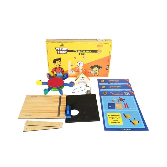 play-value packed wooden toys                   Educational Toy DIY Kit Hydro Turbine