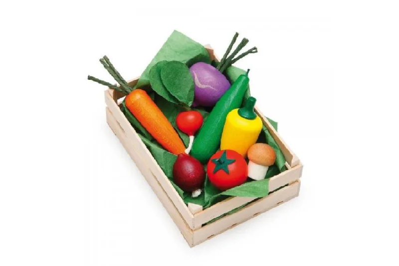 enchanting wooden toys for toddlers                   Erzi Assorted Vegetables
