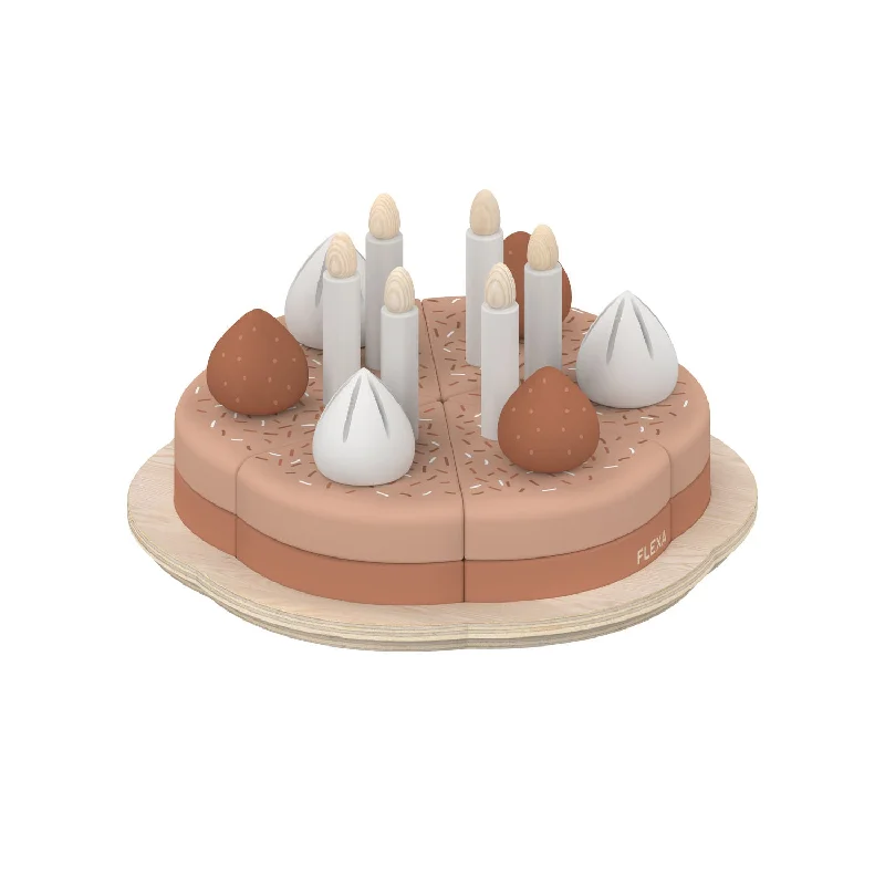 colorful wooden toys for toddlers             Flexa Birthday Cake