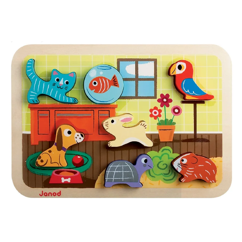 enchanting and whimsical wooden toys that captivate attention Janod Animo Chunky Puzzle enchanting and whimsical wooden toys that captivate attention Janod Animo Chunky Puzzle
