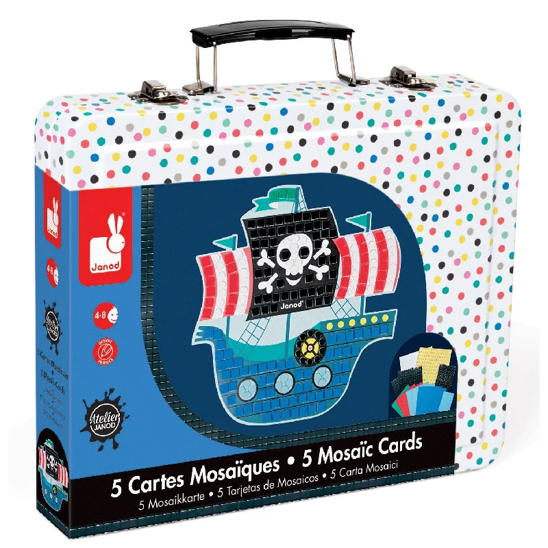 historically accurate and educational wooden toys that teach about cultures Janod Pirate Island Mosaic Cards Set historically accurate and educational wooden toys that teach about cultures Janod Pirate Island Mosaic Cards Set