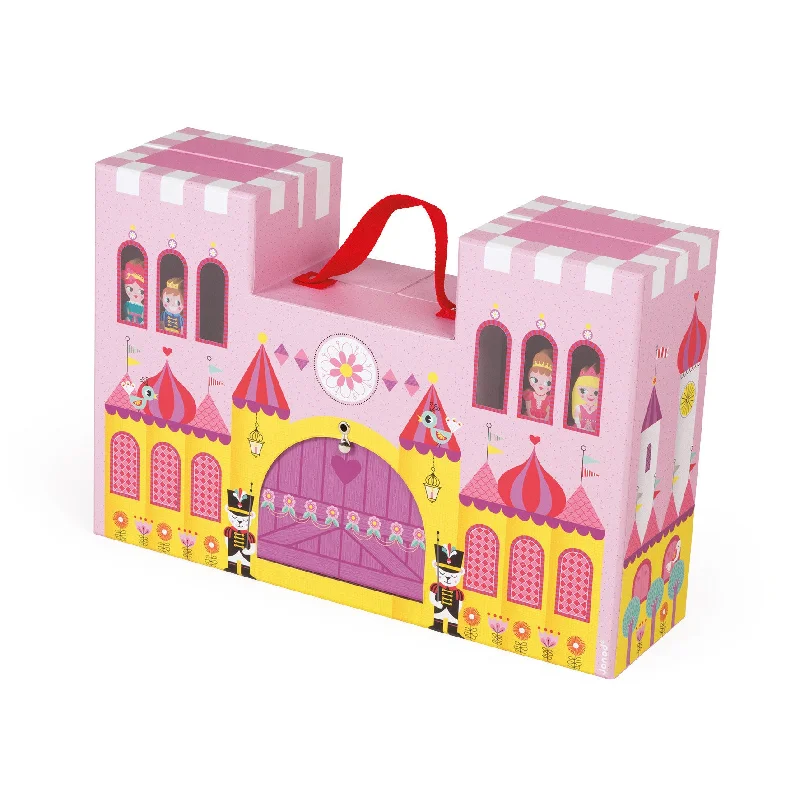 historically inspired wooden toys that teach history Janod Princess Palace Building Set historically inspired wooden toys that teach history Janod Princess Palace Building Set