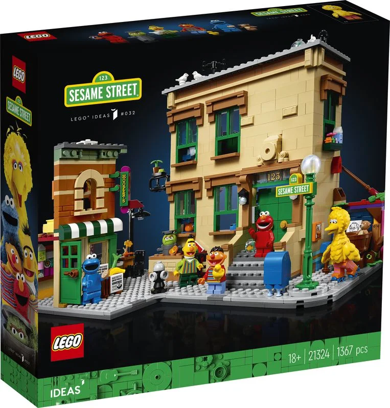 Facilitating collaborative play LEGOLEGO 21324 LEGO Ideas 123 Sesame Street