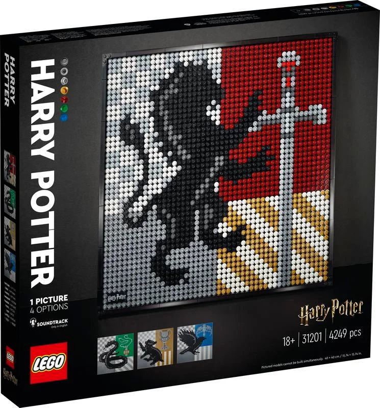 Adorable and charming LEGO charactersLEGO 31201 LEGO Art Harry Potter Hogwarts Crests Adorable and charming LEGO charactersLEGO 31201 LEGO Art Harry Potter Hogwarts Crests