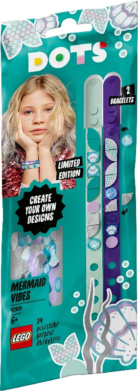 Perfect for both kids and adults LEGOLEGO 41909 Dots Mermaid Vibes Bracelets