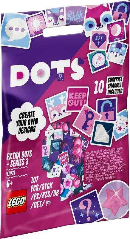 Customizable and personalized LEGO optionsLEGO 41921 Dots Extra Dots Series 3