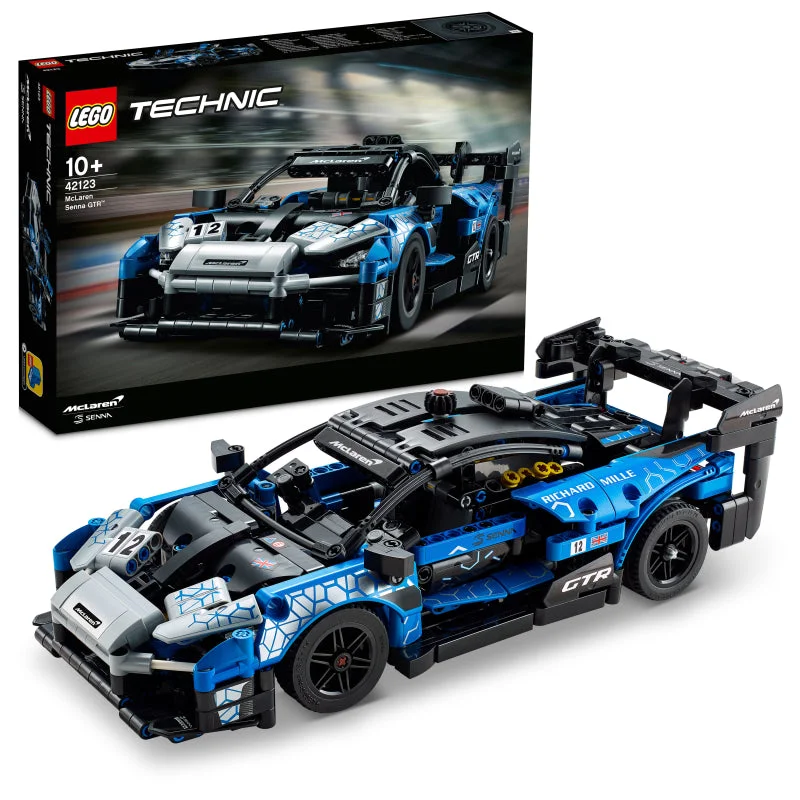Finely detailed LEGO structuresLEGO 42123 Technic Mclaren Senna GTR