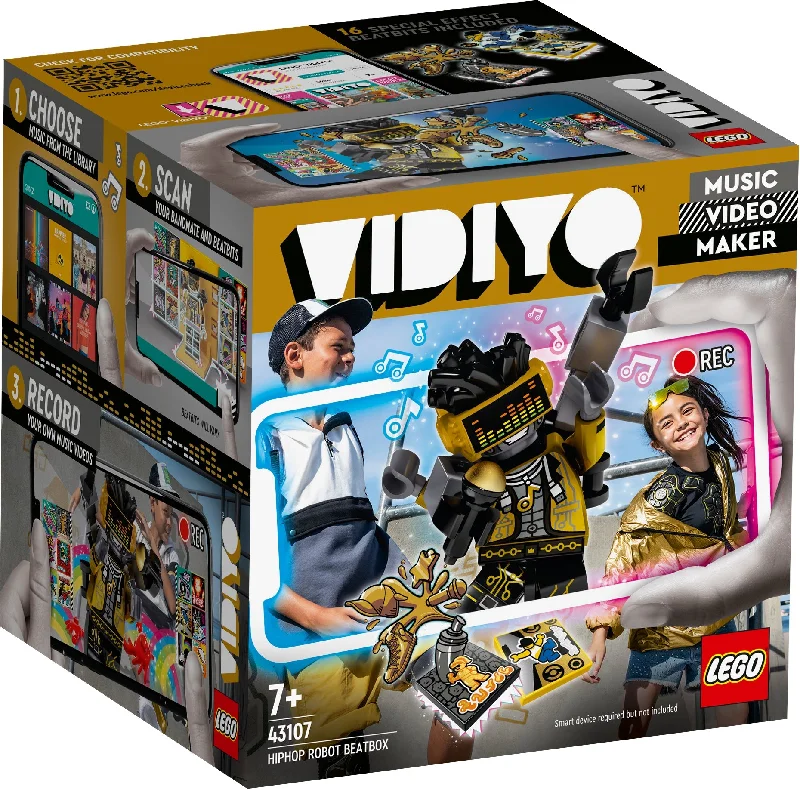 Intricately designed LEGOLEGO 43107 Vidiyo Hiphop Robot Beatbox