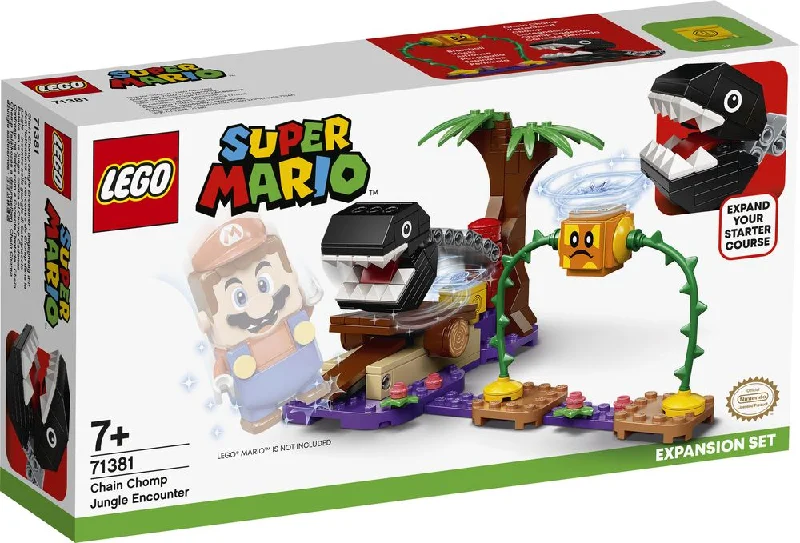 Skill-building LEGO activitiesLEGO 71381 Super Mario Chain Chomp Jungle Encounter Expansion Set Skill-building LEGO activitiesLEGO 71381 Super Mario Chain Chomp Jungle Encounter Expansion Set