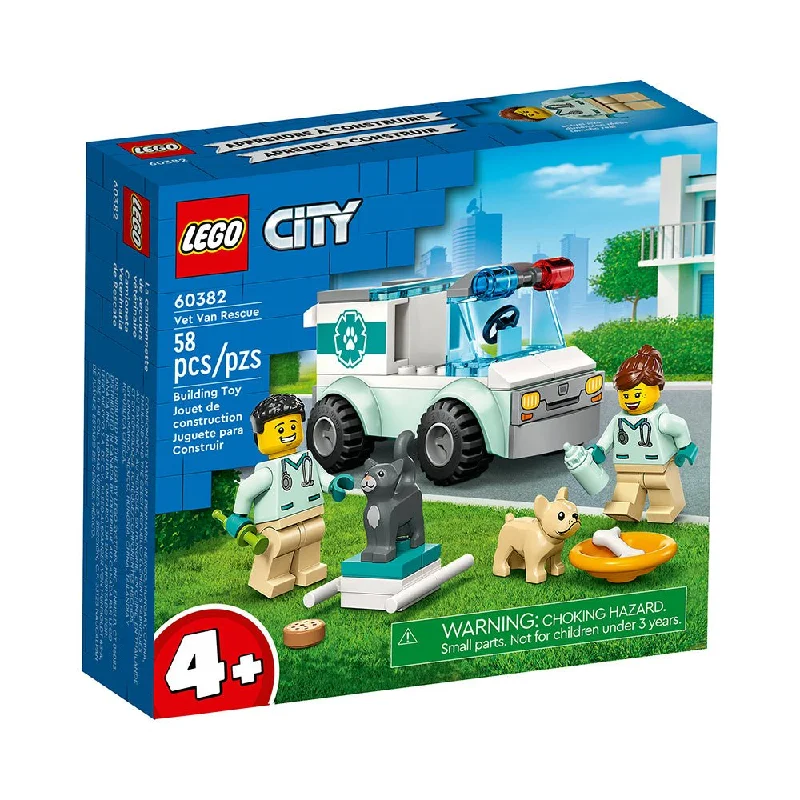 Promoting critical thinking LEGO challengesLEGO City Vet Van Rescue 60382 Building Toy Set (58 Pieces) Promoting critical thinking LEGO challengesLEGO City Vet Van Rescue 60382 Building Toy Set (58 Pieces)