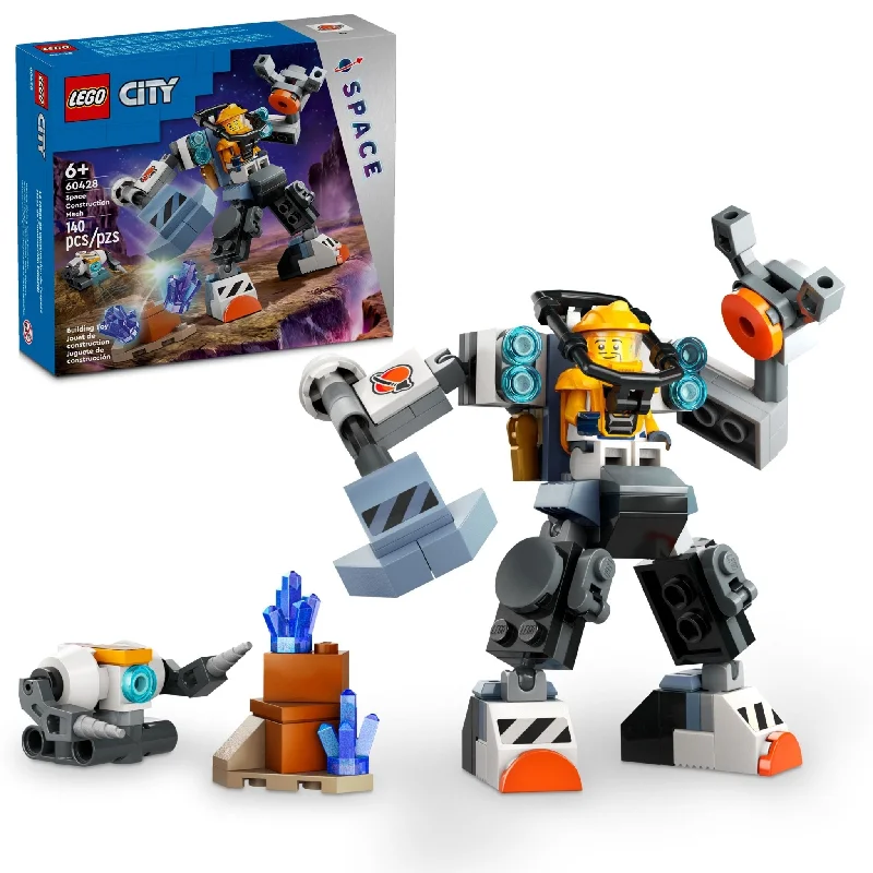 Enhancing problem-solving skills LEGOLEGO City Space Construction Mech Suit Toy 60428 Enhancing problem-solving skills LEGOLEGO City Space Construction Mech Suit Toy 60428