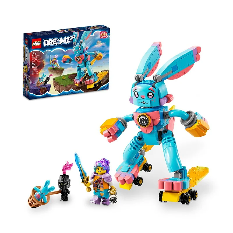 Offering endless possibilities LEGOLEGO DREAMZzz Izzie and Bunchu the Bunny 71453 Building Toy Set (259 Pieces) Offering endless possibilities LEGOLEGO DREAMZzz Izzie and Bunchu the Bunny 71453 Building Toy Set (259 Pieces)