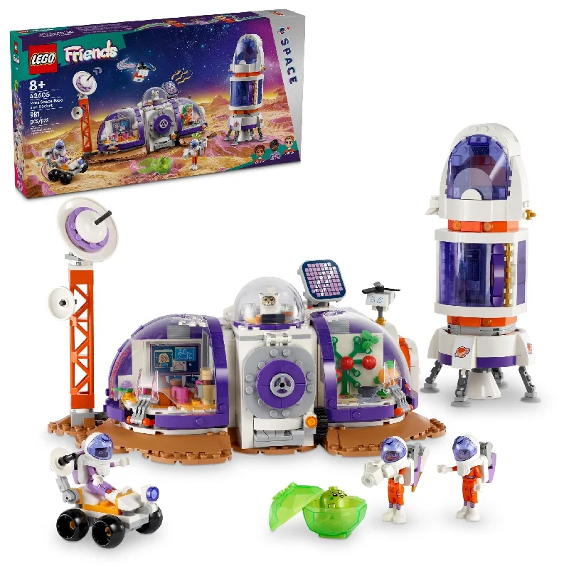 Adorable and charming LEGO charactersLEGO Friends Mars Space Base and Rocket Toy for Pretend Play 42605 Adorable and charming LEGO charactersLEGO Friends Mars Space Base and Rocket Toy for Pretend Play 42605