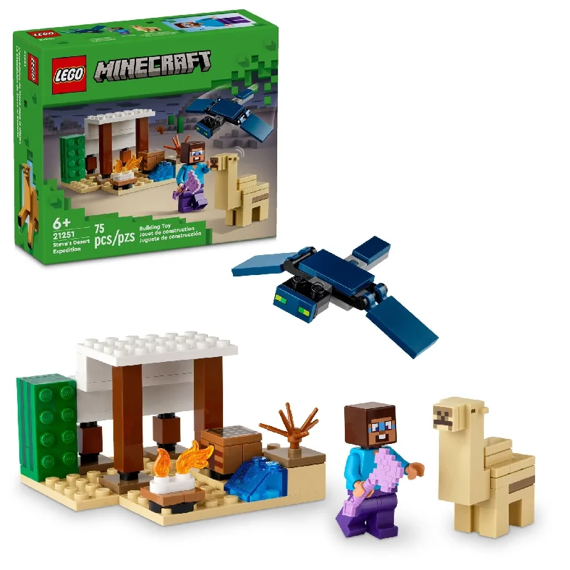 Fun-filled LEGO adventuresLEGO Minecraft Steve's Desert Expedition Building Toy 21251 Fun-filled LEGO adventuresLEGO Minecraft Steve's Desert Expedition Building Toy 21251