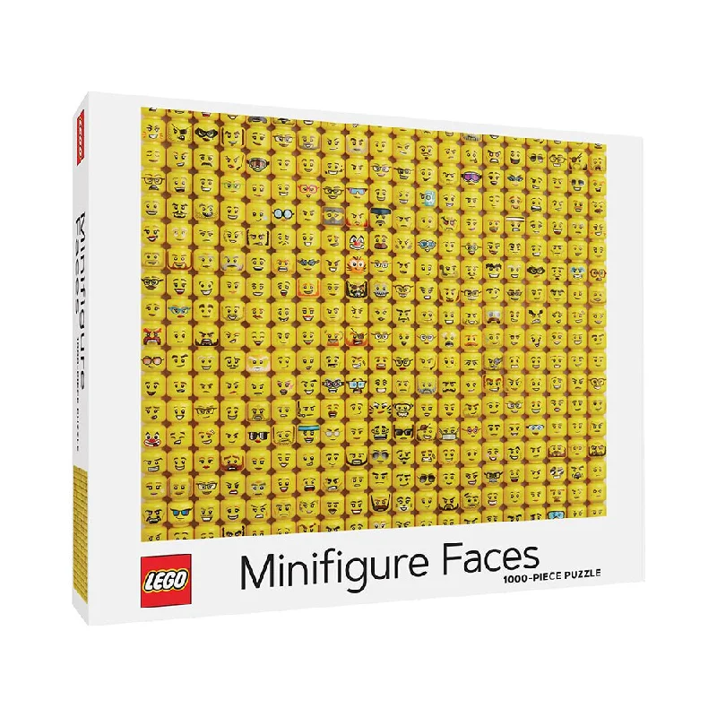 Promoting spatial awareness LEGOLEGO Minifigure Faces Puzzle 1000 Pieces