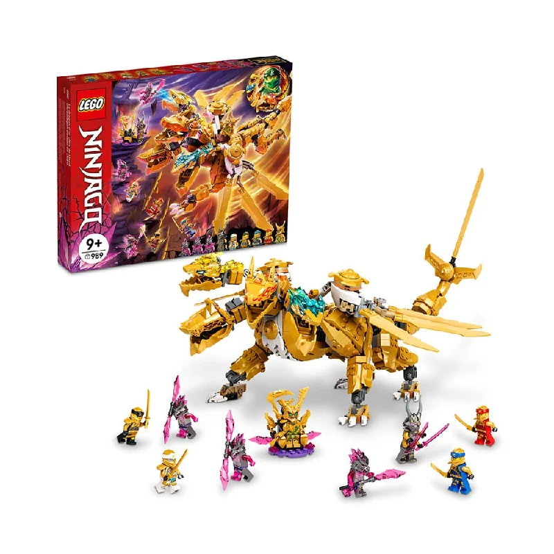 Highly adaptable LEGO creationsLEGO NINJAGO Lloyd’s Golden Ultra Dragon 71774 Building Kit (989 Pieces) Highly adaptable LEGO creationsLEGO NINJAGO Lloyd’s Golden Ultra Dragon 71774 Building Kit (989 Pieces)