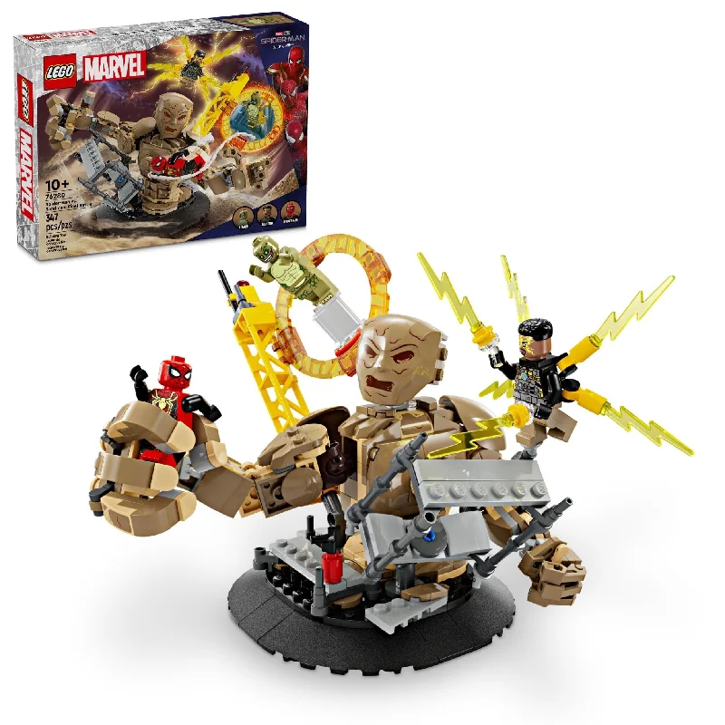 Environmentally friendly LEGO materialsLEGO Marvel Spider-Man vs. Sandman: Final Battle Building Toy 76280 Environmentally friendly LEGO materialsLEGO Marvel Spider-Man vs. Sandman: Final Battle Building Toy 76280