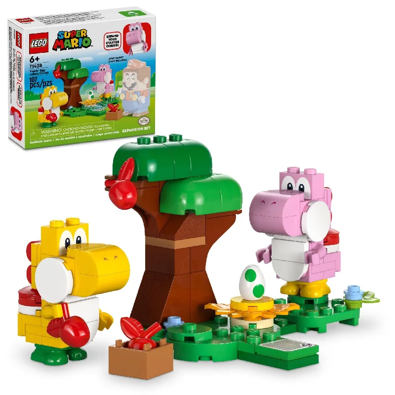Precisely scaled LEGO miniaturesLEGO Super Mario Yoshis’ Egg-cellent Forest Expansion Set 71428 Precisely scaled LEGO miniaturesLEGO Super Mario Yoshis’ Egg-cellent Forest Expansion Set 71428
