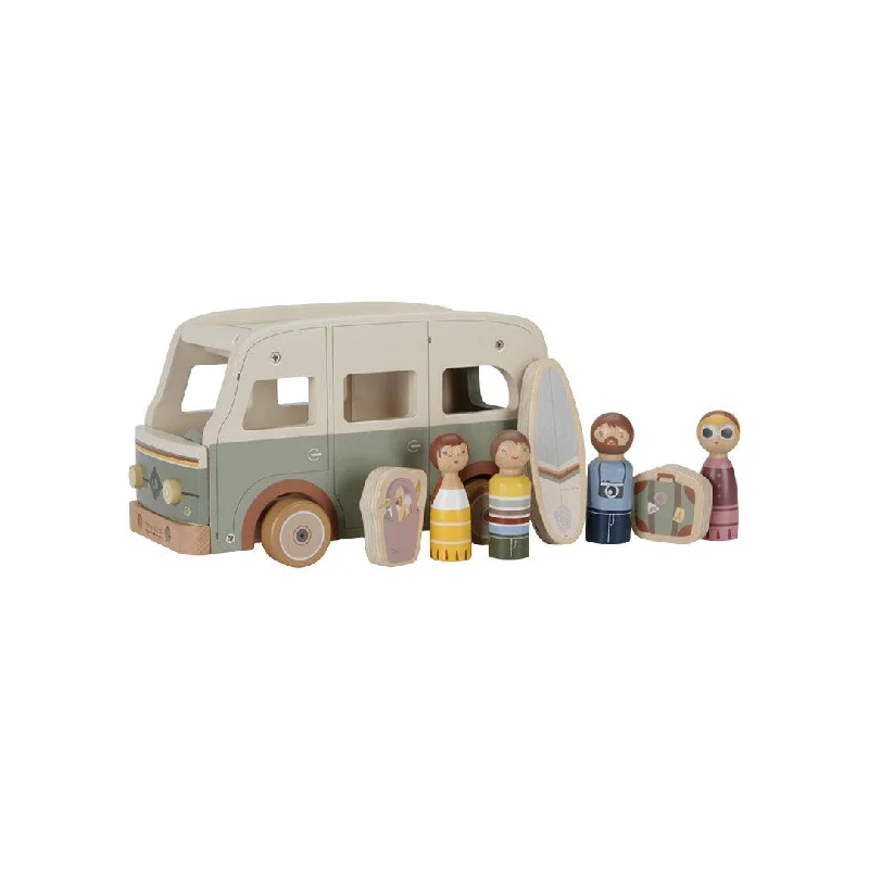 sturdy and safe wooden toys                 Little Dutch Vintage Campervan