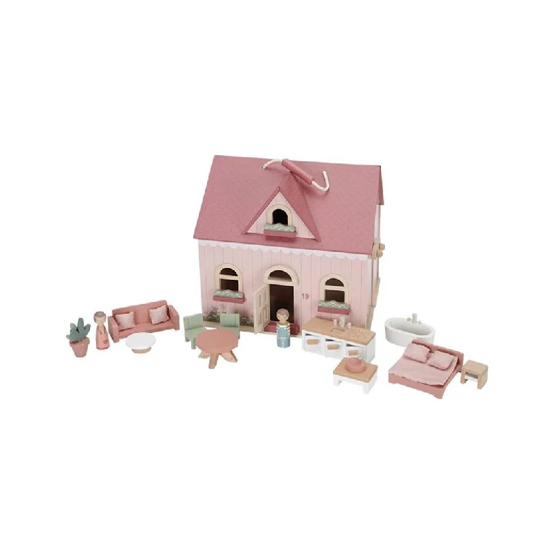 eco-friendly and sustainable wooden toys that promote environmental awareness Little Dutch Wooden Portable Dollhouse eco-friendly and sustainable wooden toys that promote environmental awareness Little Dutch Wooden Portable Dollhouse
