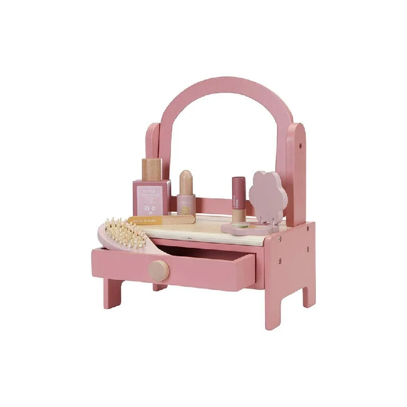 enchanted wooden toys Little Dutch Wooden Vanity Table - Flowers + Butterflies - Pink enchanted wooden toys Little Dutch Wooden Vanity Table - Flowers + Butterflies - Pink