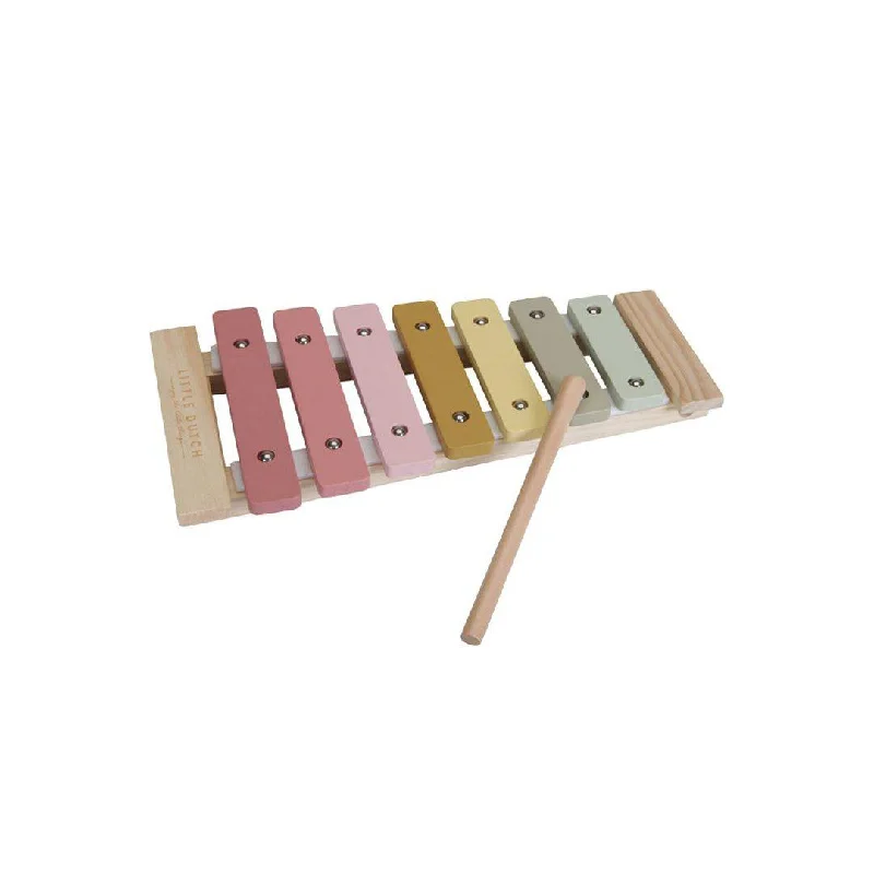 durable wooden toys                  Little Dutch Xylophone - Pink