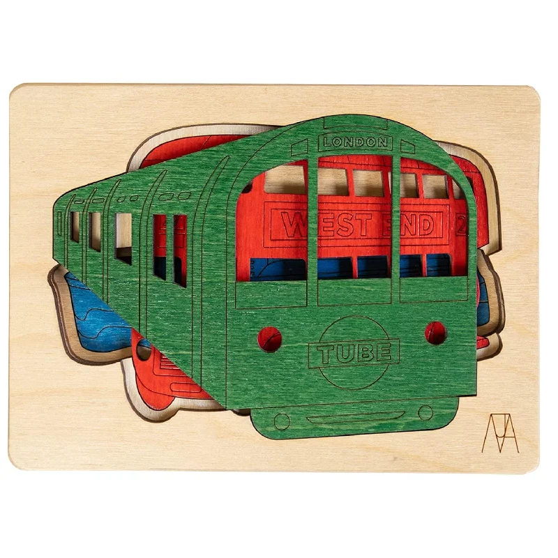 tactile wooden toys                   London Transport