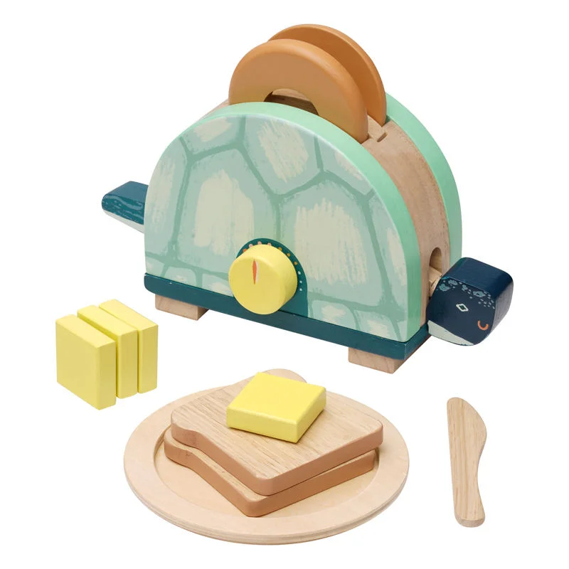 handcrafted wooden toys                  Manhattan Toy Toasty Turtle
