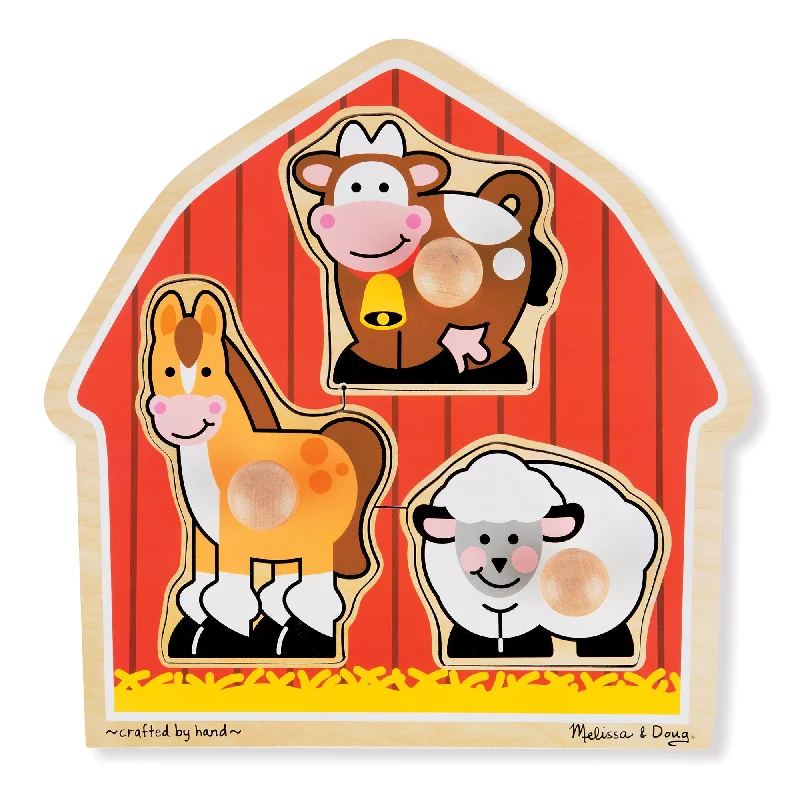 enchanting and magical wooden toys that spark the imagination Melissa & Doug Barnyard Animals Jumbo Knob Puzzle enchanting and magical wooden toys that spark the imagination Melissa & Doug Barnyard Animals Jumbo Knob Puzzle