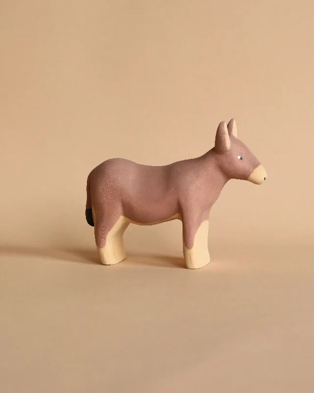 safe and appropriate wooden toys for young children                   Handmade Wooden Donkey