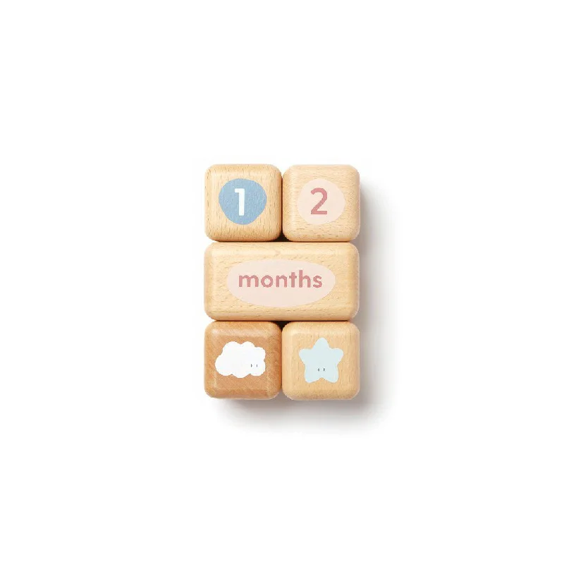 enchanting wooden toys that create lasting memories                   MORI Wooden Milestone Blocks - Multi