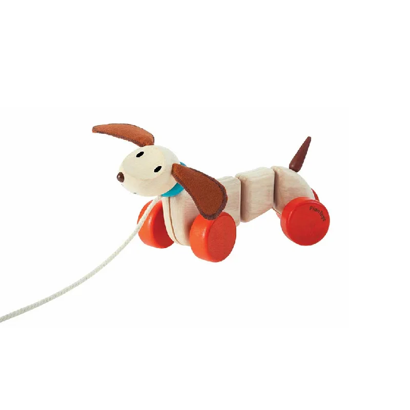 eco-conscious wooden toys that promote sustainability                   Plan Toys Happy Puppy