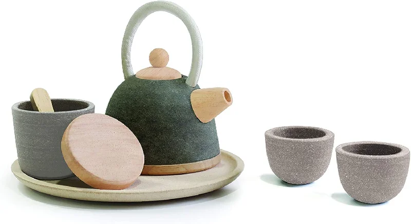 timeless classic wooden toys                   Plan Toys - Oriental Tea Set
