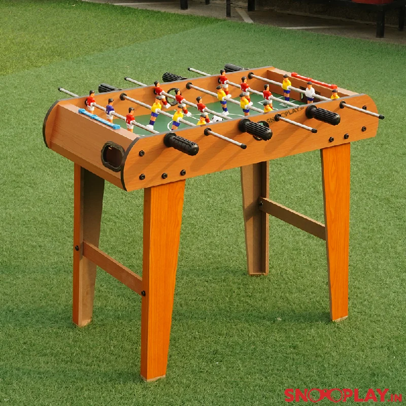 playful wooden toys                  Tabletop Football Jumbo with Long & Short Detachable Legs (Foosball Game)