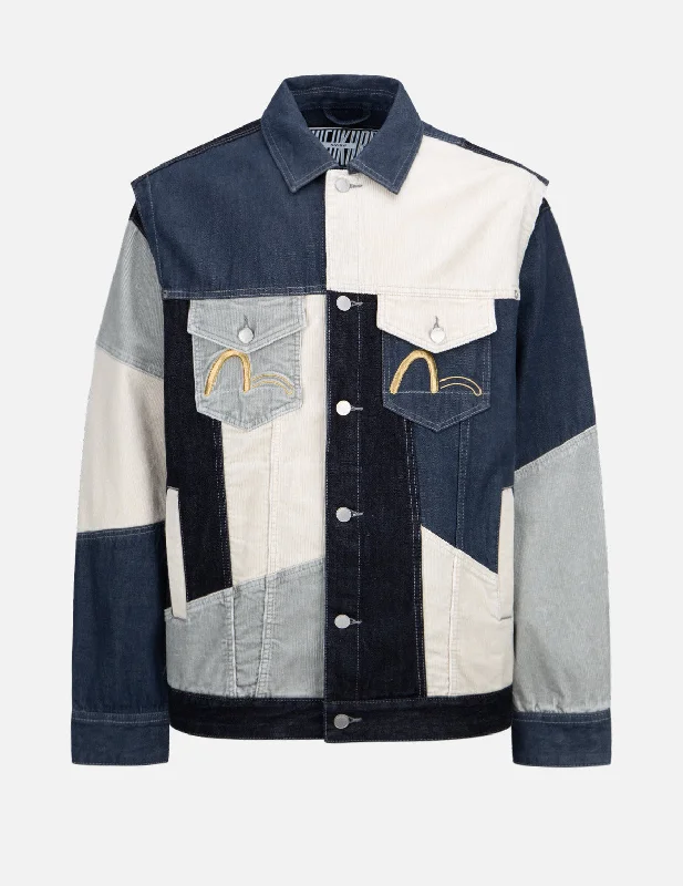 Exclusive online discounts – Shop clothing for every occasion!  三色拼布牛仔外套