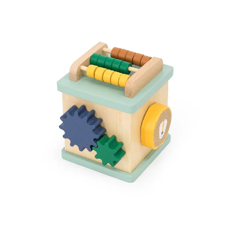 skillfully crafted wooden toys                   Trixie Wooden Small Activity Cube