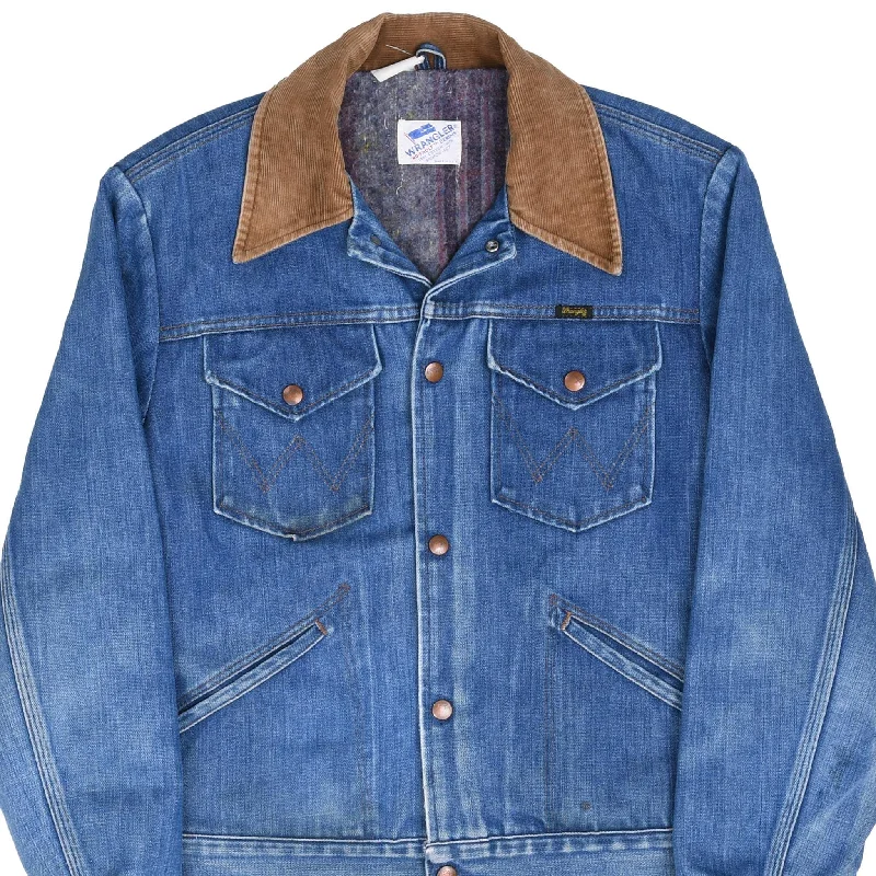 Hurry, the best deals on men’s fashion won’t last long!  VINTAGE WRANGLER BLANKET LINED NO FAULT DENIM JACKET 1970S SIZE 38 MADE IN USA