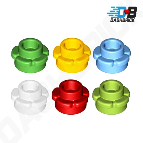 Universally loved LEGO toysLEGO Flower Sets, Round 1 x 1 with Flower Edge (5 Petals) [24866] COMBO PACK