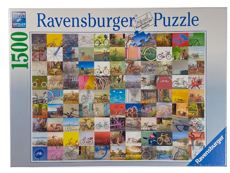 Strategic puzzles 99 Bicycles and More 1500 piece puzzle