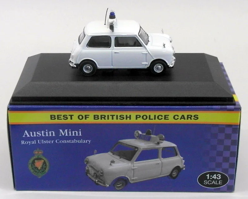 Fun toy carsAtlas Editions 1/43 Scale 4 650 115 - Austin Mini - Royal Ulster Constabulary Fun toy carsAtlas Editions 1/43 Scale 4 650 115 - Austin Mini - Royal Ulster Constabulary