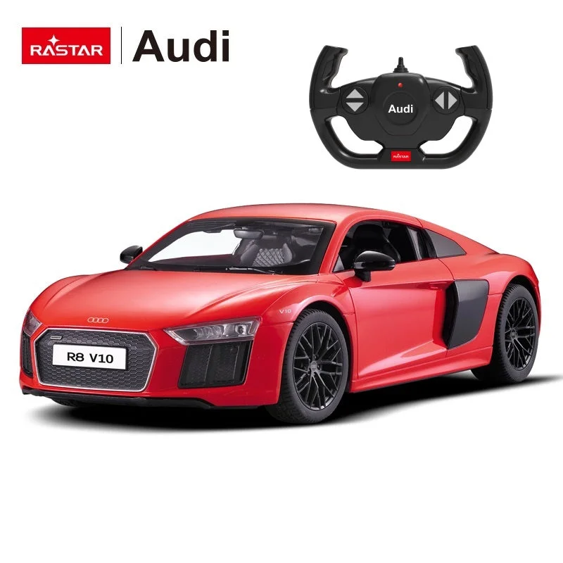 Fun toy carsAudi R8 - 1:14 R/C - Red