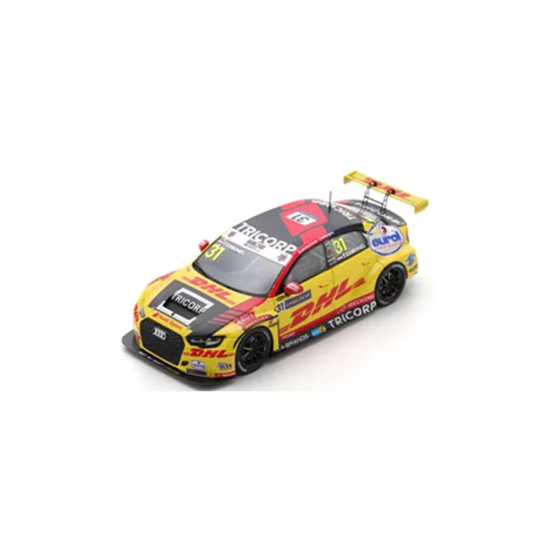 Playful toys Audi RS 3 LMS No.31 Comtoyou DHL Audi Sport - Winner Race 2 WTCR 2020 Slovakia 2020 - Tom Coronel - 1:43 Scale Resin Model Car Playful toys Audi RS 3 LMS No.31 Comtoyou DHL Audi Sport - Winner Race 2 WTCR 2020 Slovakia 2020 - Tom Coronel - 1:43 Scale Resin Model Car