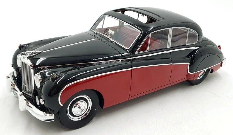 High-quality materials toys Best Of Show 1/18 Scale BOS408 - Jaguar MK VIII - Black/Dark Red