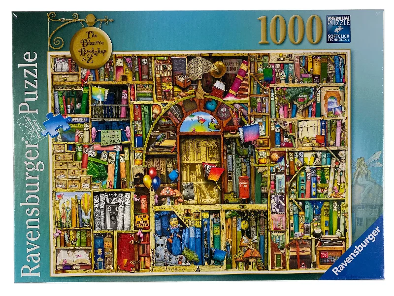 Age-appropriate puzzles Bizarre Bookshop 2 - 1000 piece puzzle