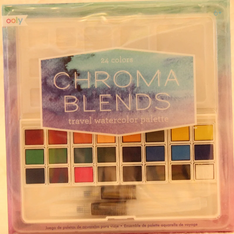 Engaging puzzlesChroma Blends Travel Watercolour Palette