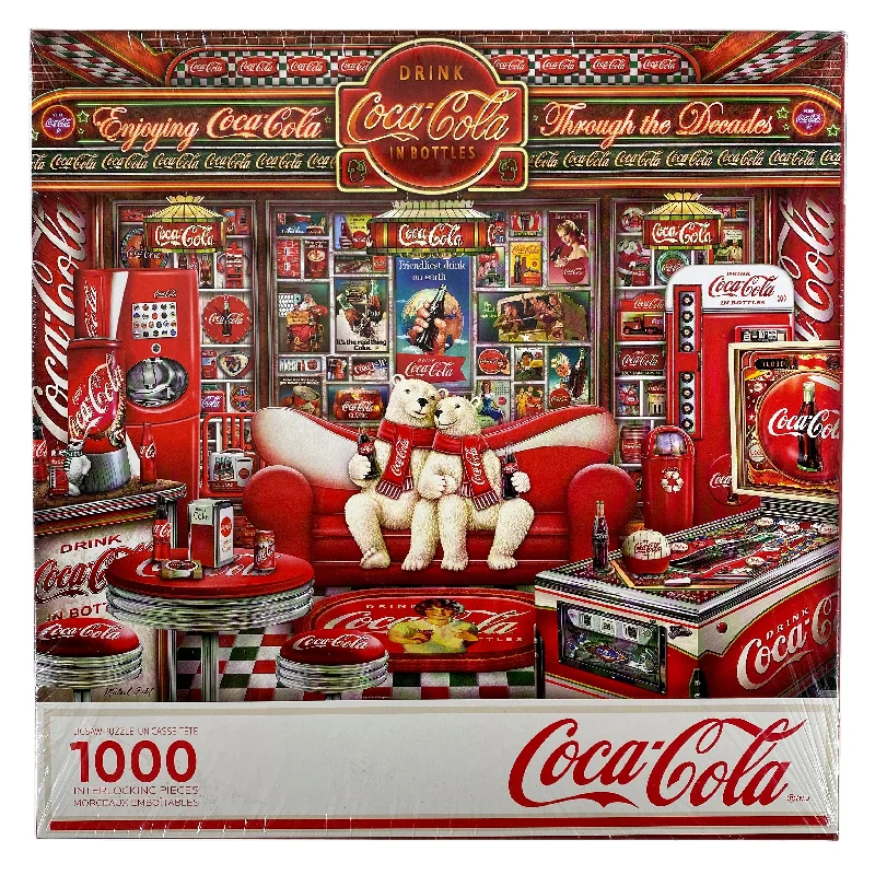 Interactive games Coca Cola Decades 1000 Piece Puzzle